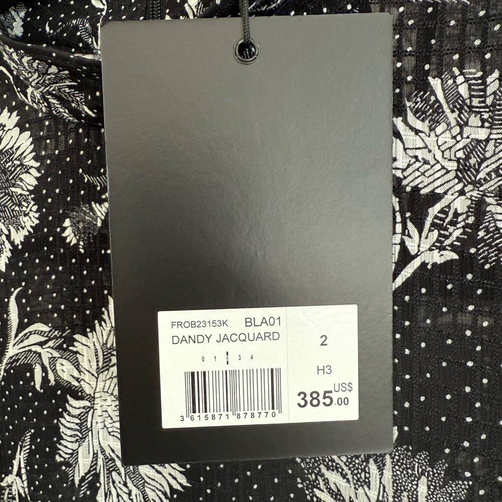 The Kooples Dandy Jacquard Floral Mini Dress – NWT - Picture 7 of 8